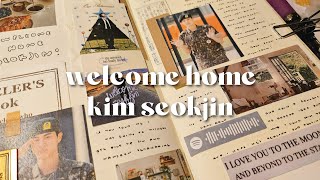 + seokjin is back and better than ever | traveler's notebook journal with me #105