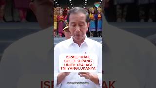 Israel serang TNI #jokowi #tni #indonesia #presiden #pbb #israel #idf #unifil #panglimatni #shorts