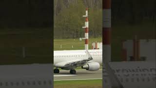 🛫 Eurowings Airbus A320-214 D-AEWU taking off at Cologne-Bonn Airport (CGN) #planespotting