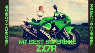 KAWASAKI ZX7R ROAD TEST REVIEW 2002