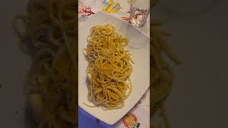 Spaghetti con bottarga