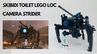 Skibidi toilet lego MOCQ_Camera Strider 카메라스트라이더 #legomoc #skbiditoilet #cameraman #legomech