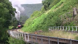 BR Standard Class 4 Tank No.80136  southbound at Water Ark [NYMR 2017]