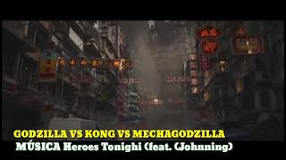 GODZILLA VS KONG VS MECHAGODZILLA + final) batalha 🔥