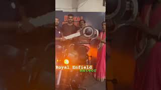 Royal Enfield #meteor fireball Matt green #delivery #trending #shorts #royalenfield