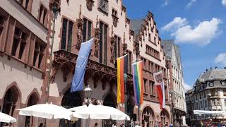 CSD 2020 Schweigeminute auf dem Römerberg