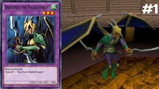 Yugioh FM Dragoness the Wicked Knight Attack #1 [Saturn]