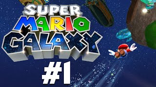 Let's Play Super Mario Galaxy Episode 1 - Launching Into Action