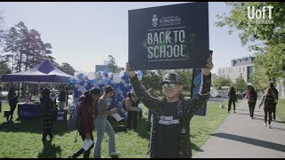 First day of class at University of Toronto Scarborough 2022/23