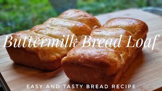 How To Make Buttermilk Bread | Easy Bread Recipe