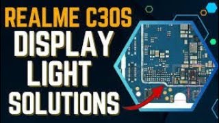 Realme c30s display light solution