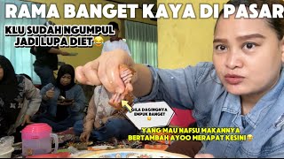 KALAU SUDAH KUMPUL SEMUA JADI LUPA DIET😂#food #seru #makanenak #barengbestie #fyp #viralvideo