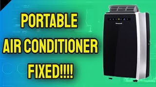 HOW TO FIX OR REPAIR A PORTABLE AIR CONDITIONER  "AC"