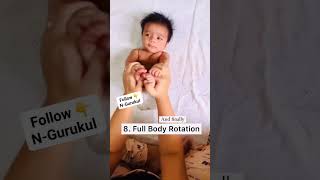 8 Massage Exercise Baby #shorts #viral #baby #massage #shot