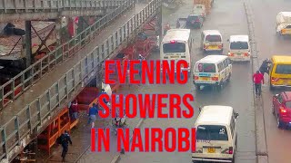 How rainy Nairobi ??// heavy showers.