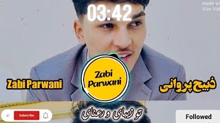 Zabi Parwani New Song 🎵 😍 تو زیبای تو رعنای ))ذبیح پروانی ))