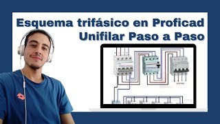 Proficad Unifilar Trifásico  . Curso Proficad 2021