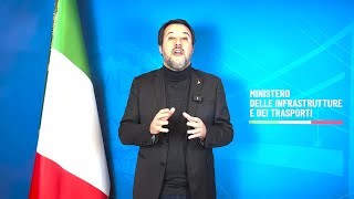 Nuovo Codice della strada, Salvini: "Più sicurezza sulle nostre strade"