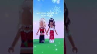 My sis recreated a Christmas edit I made!🎄🎅@lexplayz1250