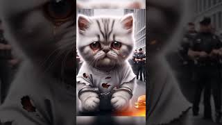 Cat And Hamburgers | Tú Việt Trì Shorst  #cute #cat #kitten  #ai #story #shorts #aicat