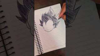 Drawing Liltle Vegeta #shorts #artchallenge