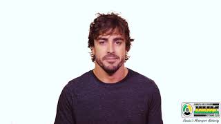 Fernando Alonso Road Safety message