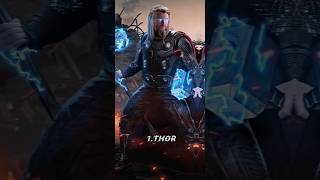 Top 5 Most Powerful Asgardian Gods In MCU | In Hindi | #shorts #marvel #dc