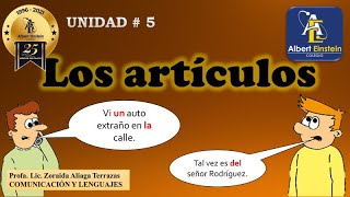 3° SEC  UNIDAD # 5 LOS ARTÍCULOS