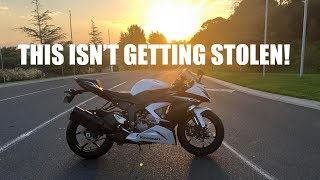 THIS NINJA 636 IS NOT GETTING STOLEN - MOTORCYCLE GPS TRACKER