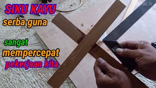 Ide kreatif membuat Siku kayu serbaguna