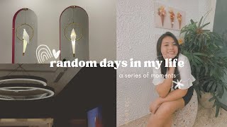 Random days in my life🌤️