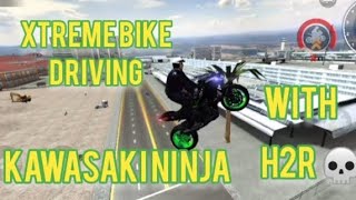 Xtreme bike driving with Kawasaki ninja H2R 💀🏍️ like Subscribe @saifulla84