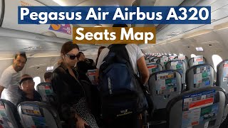 Pegasus Air Airbus A320 seat planning and insights