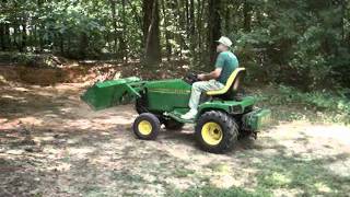 John Deere 455 GT with Buford Bucket