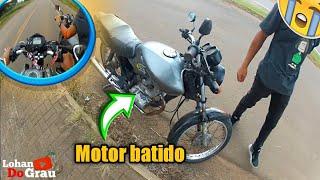 MOTOVLOG COM START160 FUI SOCORRER UM AMIGO MOTOR DELE TRAVOU