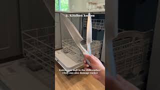 What NEVER to put in the Dishwasher (and why!)