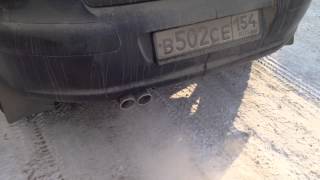 Peugeot 307 1.6 мкпп 2008г. Exhaust sound