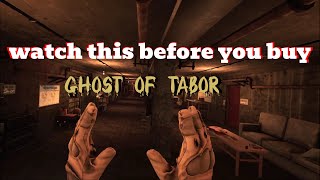 Ghost of Tabor - first look  (Where are my bullets going ???)