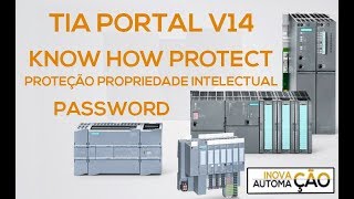 Know How Protect Senha nos Blocos PLC CLP Siemens Tia Portal