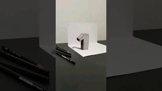 amazing 3d drawing on paper  | 3d art zone part 17 #shorts #shortsfeed #drawing #youtubeshorts