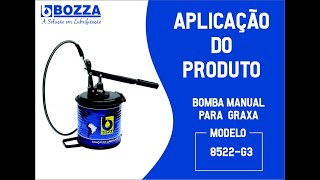 Bomba Manual para Graxa (8522-G3) - Aplicação