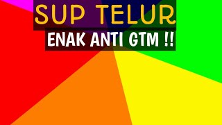 MASAK SUP TELUR UNTUK ANAK, MAKAN LAHAP ANTI GTM!! #vlogamatir