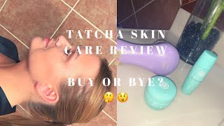 TATCHA SKIN CARE REVIEW ♡ | BUY OR BYE? 🤔 | **OILY-PRONE SKIN** | simplydijana ♡