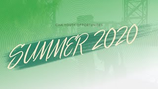 CHA Summer Youth Opportunities 2020