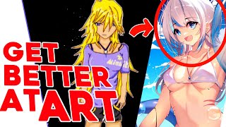 Take Your Art To The Next Level! How To Get Better At Art! [HOLOLIVE PROCESS]