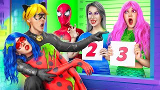 Who Murdered Miraculous Ladybug? Mermaid Vs Vampire Vs Spider Man