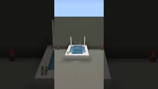 MODERN BATH TUB IN MINECRAFT!!😱😱#shorts #justiceforsidhumoosewala #minecraft