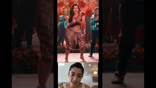 rashmika mandanna reaction || #shorts #viral #rashmikamandanna