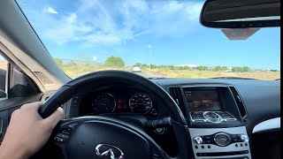 POV: Driving a G37 to Highschool