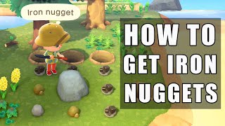 Animal Crossing New Horizons | How To Get Iron Nuggets